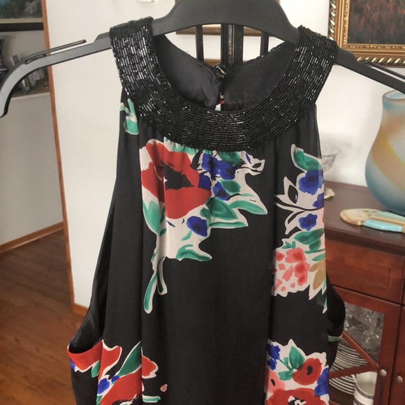 For Love & Liberty Silk Floral Dress - Picture 2 of 12